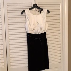 BCBG B/W cocktail dress